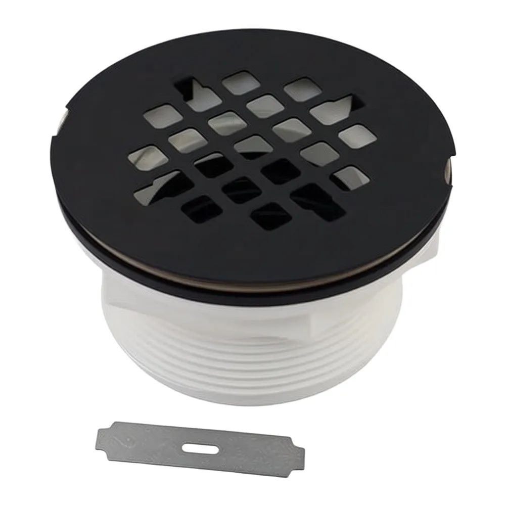 For Shower Installation PVC Shower Drain 4-14 Inches Cover Diameter Rubber Compression Washer For Acrylic Shower Bases