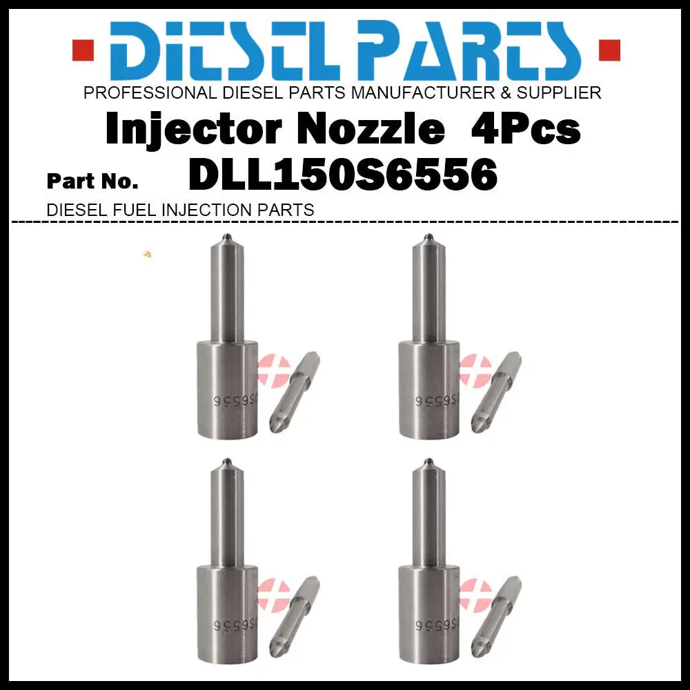 

4Pcs Injector Nozzle 1446703M1 BDLL150S6556 for Massey Ferguson 178 185 188 194