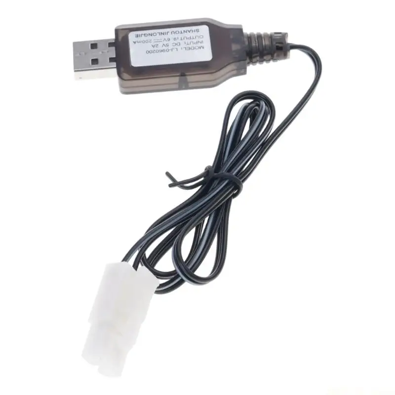 M5TD L6.2 2PUSB Charging Cable USB Cable for Remote Car 9.6V NiMH NiCD Batteries ICProtection Circuit LED Indicators