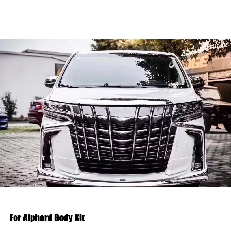 

Car Body Kit for Alphard 2015 2016 2017 2018 2019 Alphard Front and Rear Bumper Update SC Body Kits