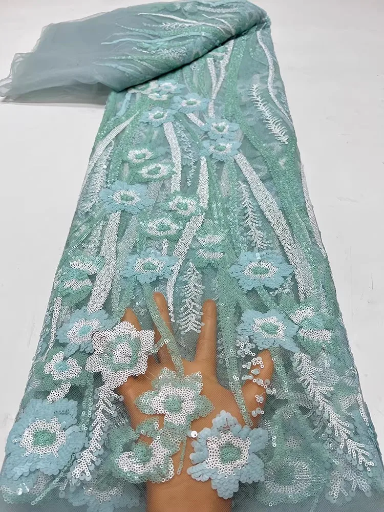 2-yardas-de-tela-de-malla-nueva-multicolor-con-patron-de-cuentas-tridimensional-telas-bordadas-para-ropa-tela-para-vestido-de-noche