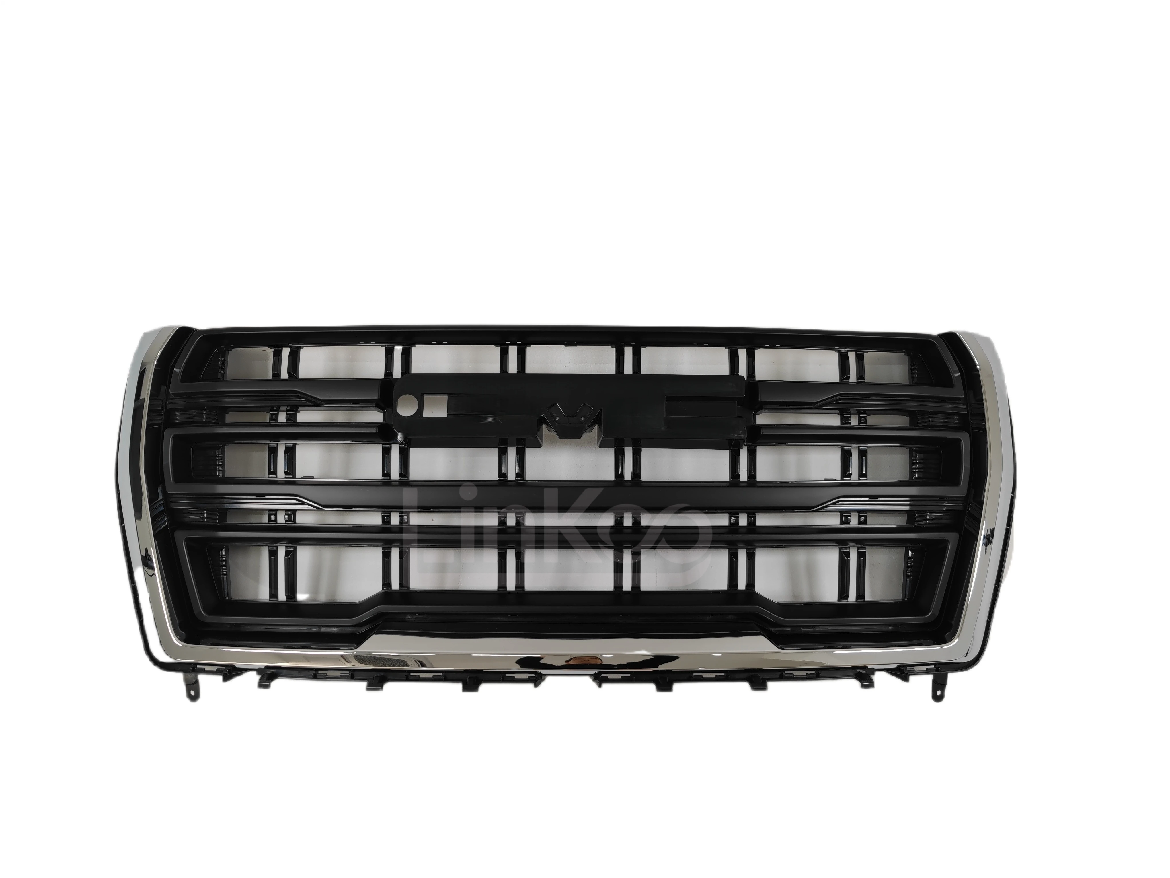 

STLFFront Grille 84835788 for GMCs Yukon Grille SLE 2021 2022 2023 2024 Grille Electroplated Frame Black Strip