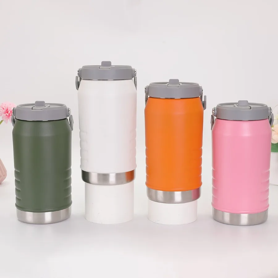 

Outdoor Portable Stainless Steel Vacuum Insulated Water Bottle for Single Use, Simple Design, Large Capacity, Space-Age Style