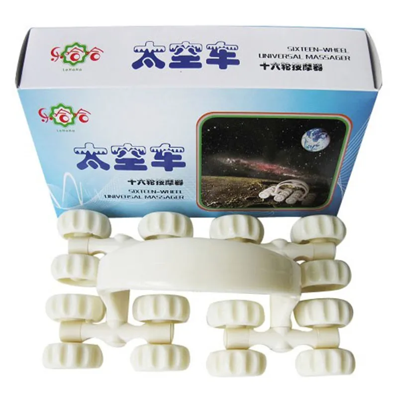 New ten six-wheel lunar rover body massager massager space car universal wheel roller body holiday gifts
