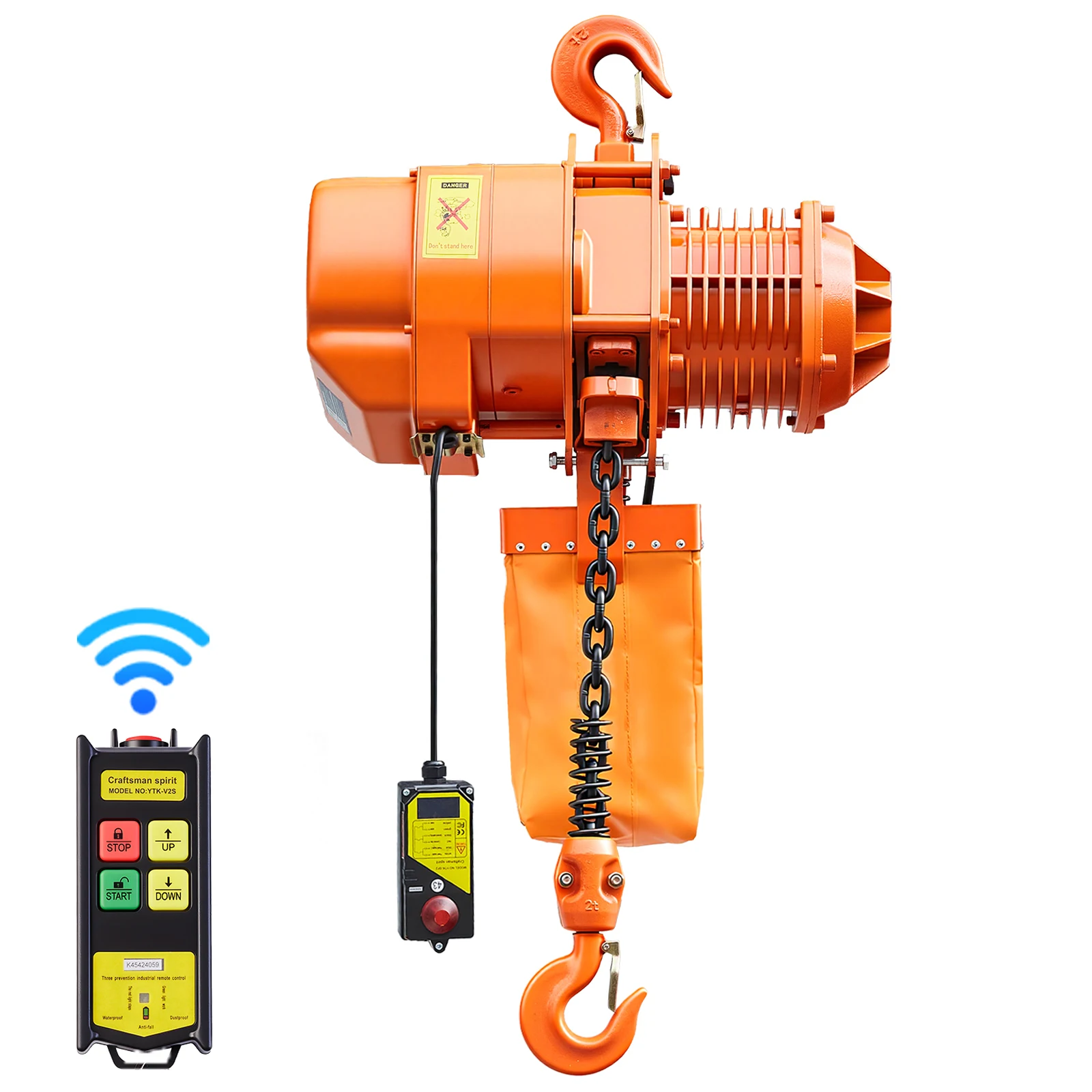 Electric Chain Hoist - Palans électriques à chaîne SucceBuy 4400LBS,