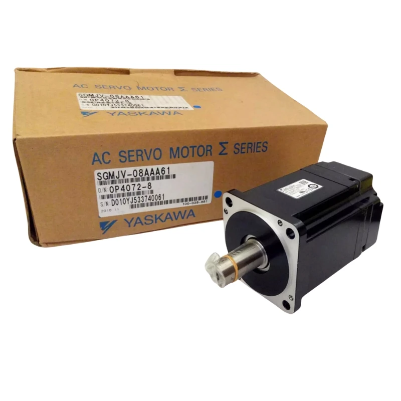 New SGMJV-08AAA61 Yaskawa Servo Motor 1 Year Warranty In Stock