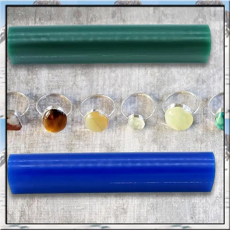 

AA46 Carving Wax Ring Tubes For Jewelry Ring Casting Mold Kit Ring Making Wax Carving Tools (T150)