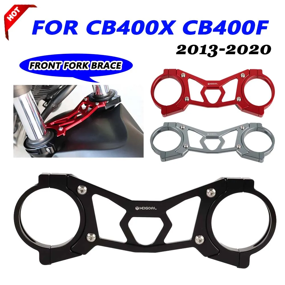 

For HONDA CB400X CB400F CB 400X 400F 2013-2020 Motorcycle Front Fork Brace Shock Absorber Stabilizer Bracket Balance Suspension