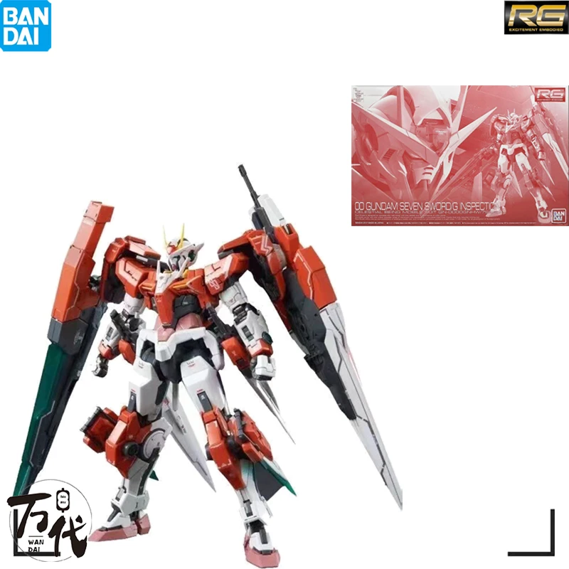 

Bandai GUNDAM PB Limited RG 1/144 00 Seven Swords/G INSPECTION GUNDAM Mobile Suit сборная аниме модель подарки