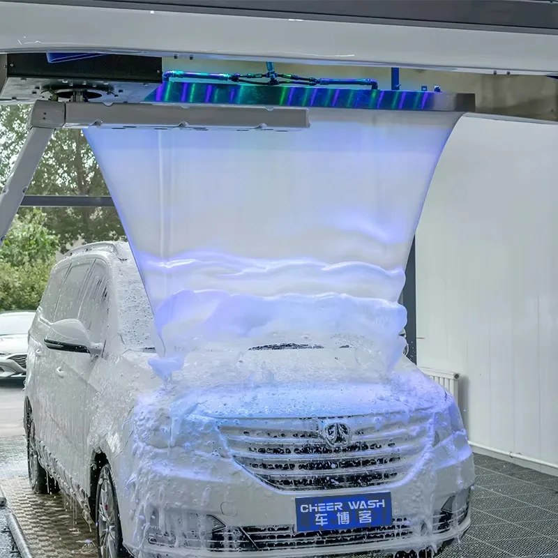 Customized Smart Touchless Car Wash Machine System Electric Stainless Steel 1500W 37KW High-Power Cheerwash CL800 10Mpa Pressure