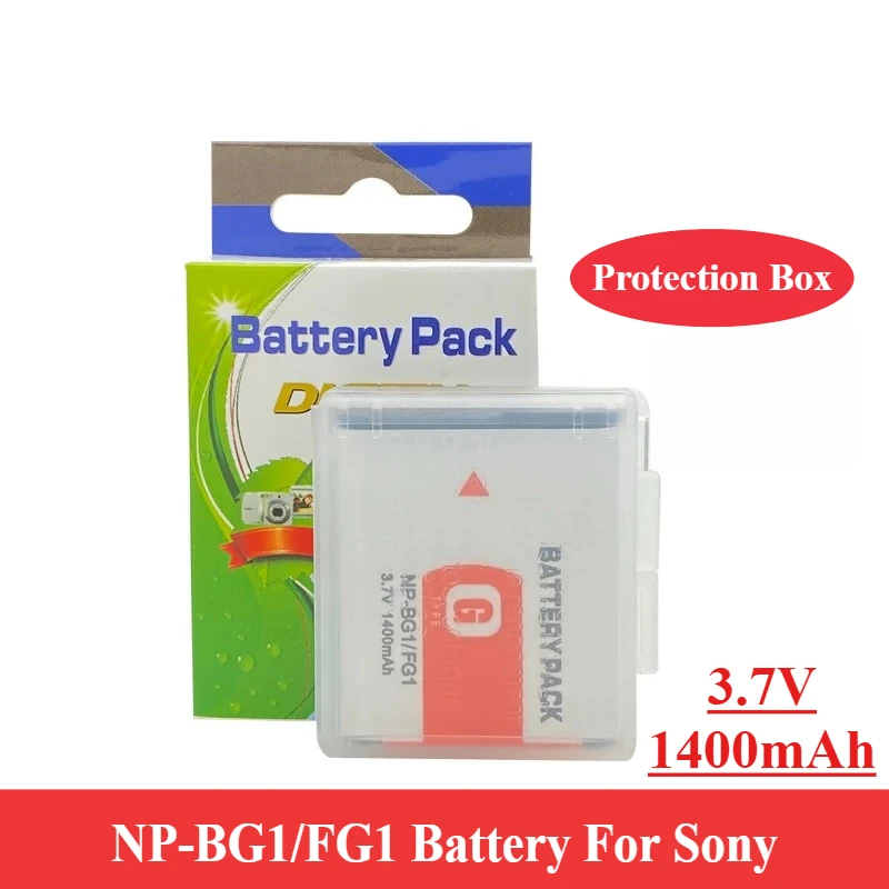

3.7V 1400mah NP-BG1/FG1 Battery FG1 DSC T20 T100 HX30 W120 W125 W130 W150 W170 W200 W210 W220 W230 W290 Digital Batteries