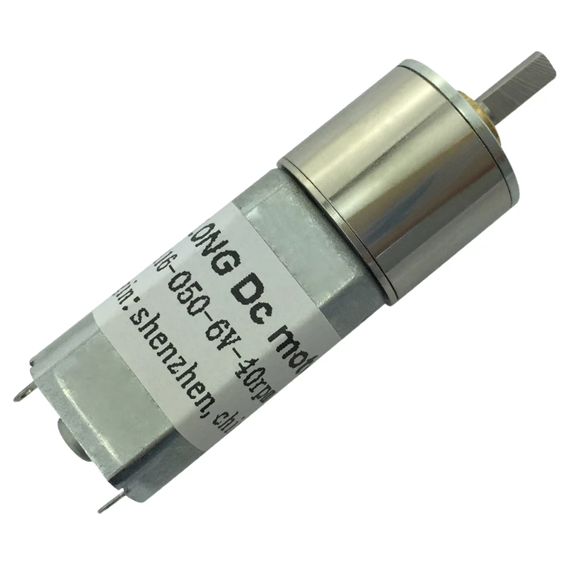 GA16-050 Reducer Motor Micro DC Gear Motor Small Motor 6V 40RPM