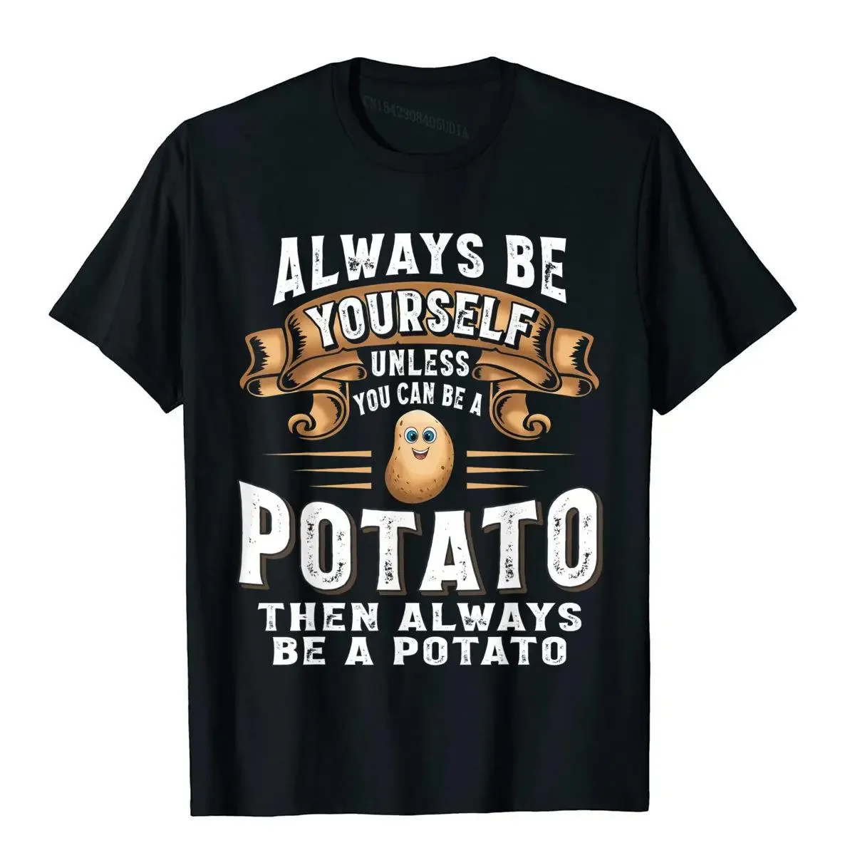 

Potato Shirt Cute Potato Tshirt Funny Potato Shirt Gifts Tee T-Shirt Youthful Cotton Young Tops Shirt England Latest Top T-Shirt