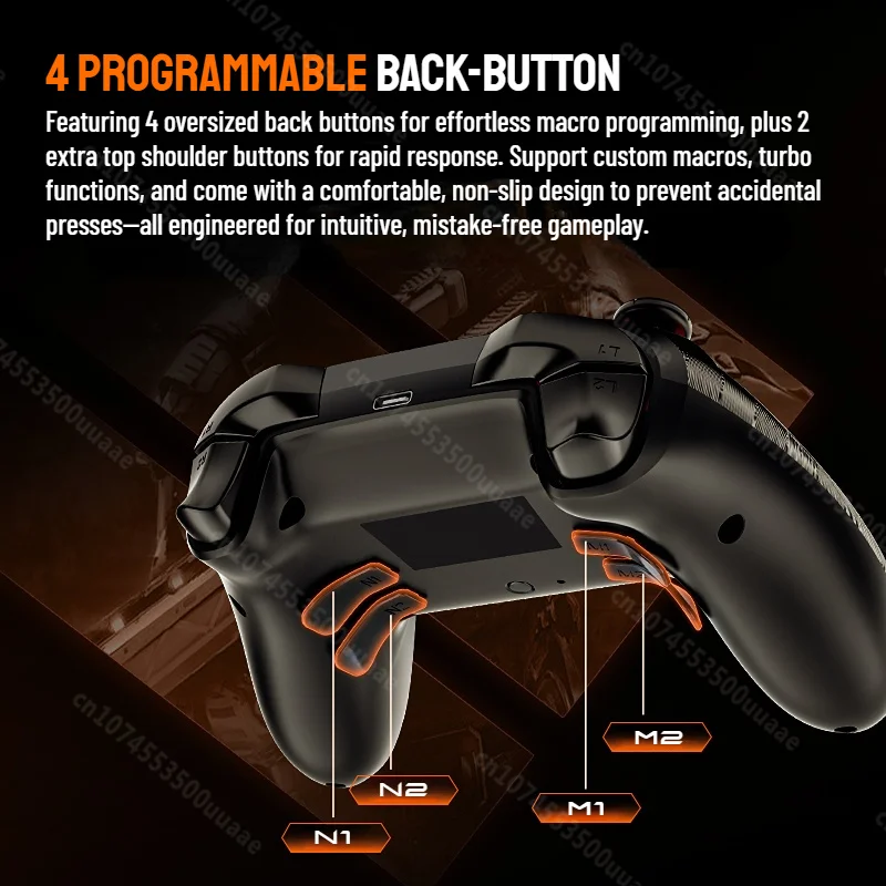 Lenovo S05 Video Game Controller Dual Hall Effect Wireless Gamepad for Switch/Switch OLED/Switch Lite/PC/iPhone/Android Phones