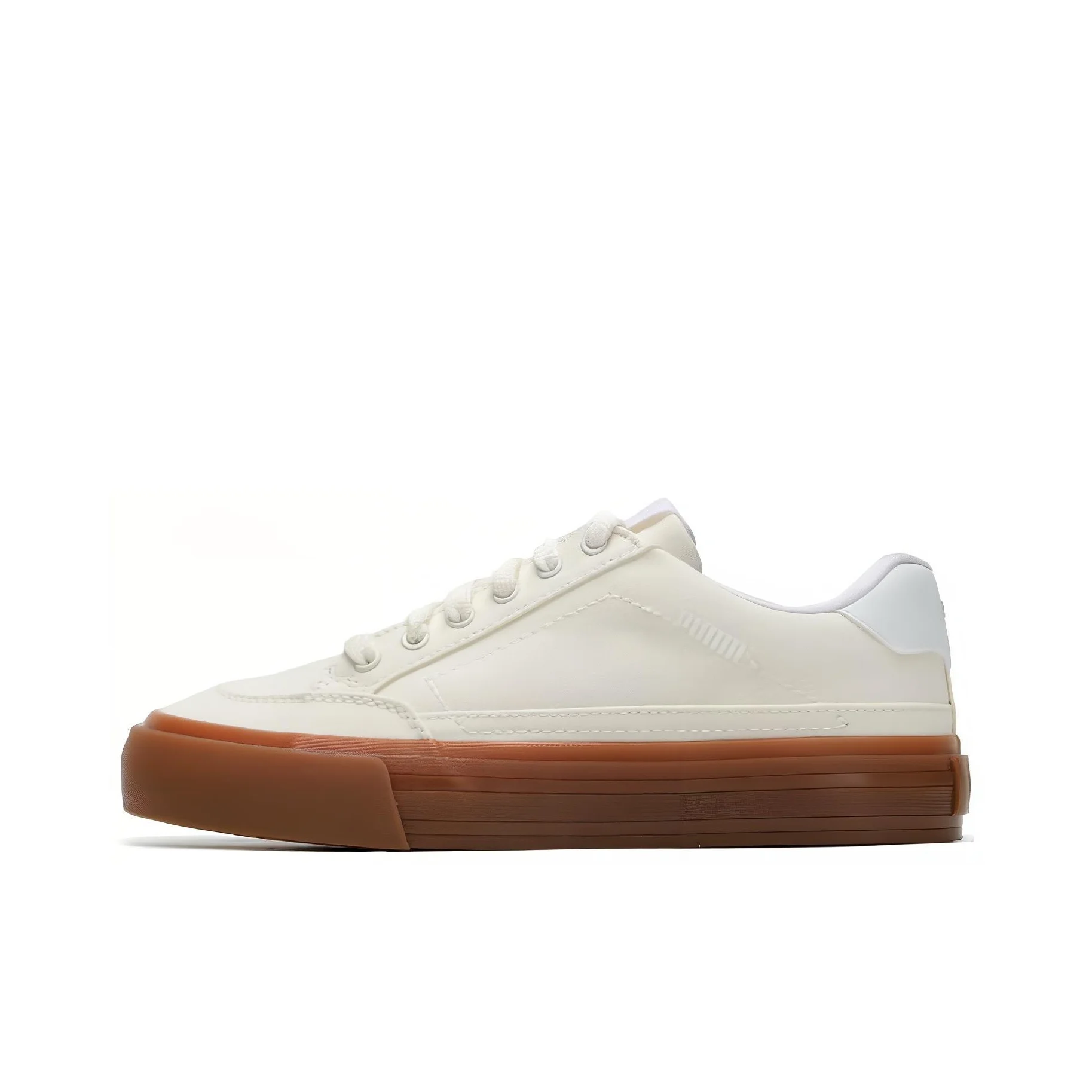 PUMA Court Classic Skateboard Shoes Unisex Low Top White 395020-16