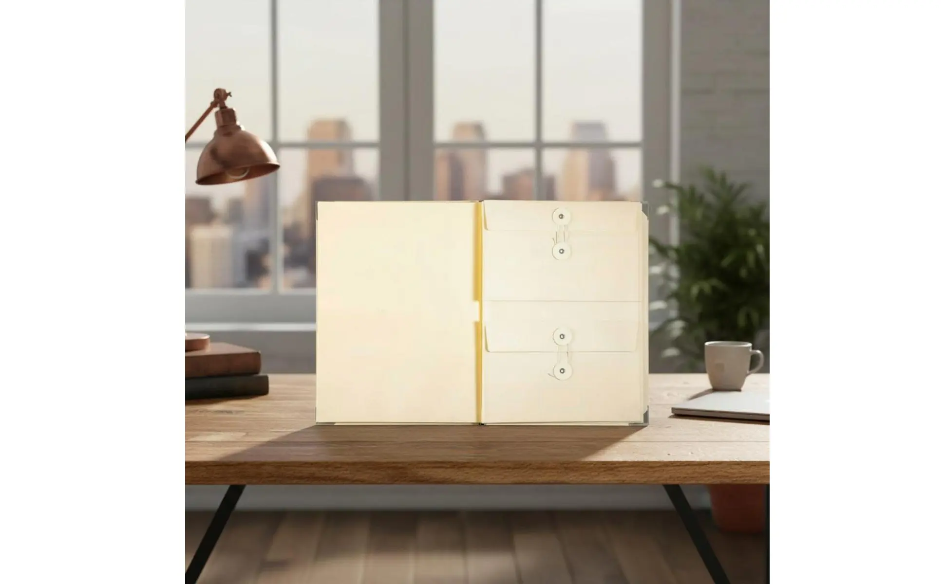 Manila Pocket Binder Expandable Accordion File Folder Expanding File Folder Easy to Organize Expanding Document Organizer
