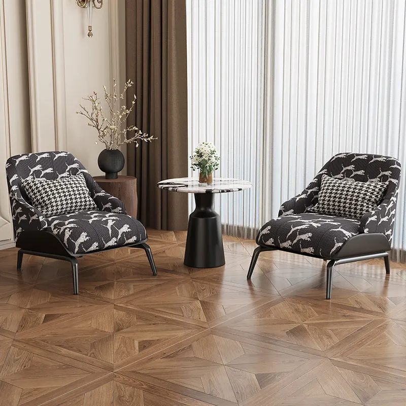 

Italian Space Living Room Chairs Adult Classic Designer Chaise Chairs Living Room Ergonomic Accent Relax Sessel Furniture Home