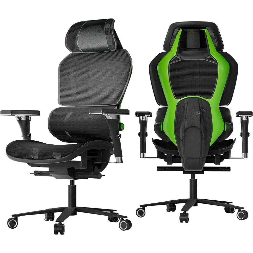 Office Gaming Chair, Mesh Gaming Desk Chair with Adjustable Lumbar Support, Call of DutyⓇ Office Chair with 4D Armrest