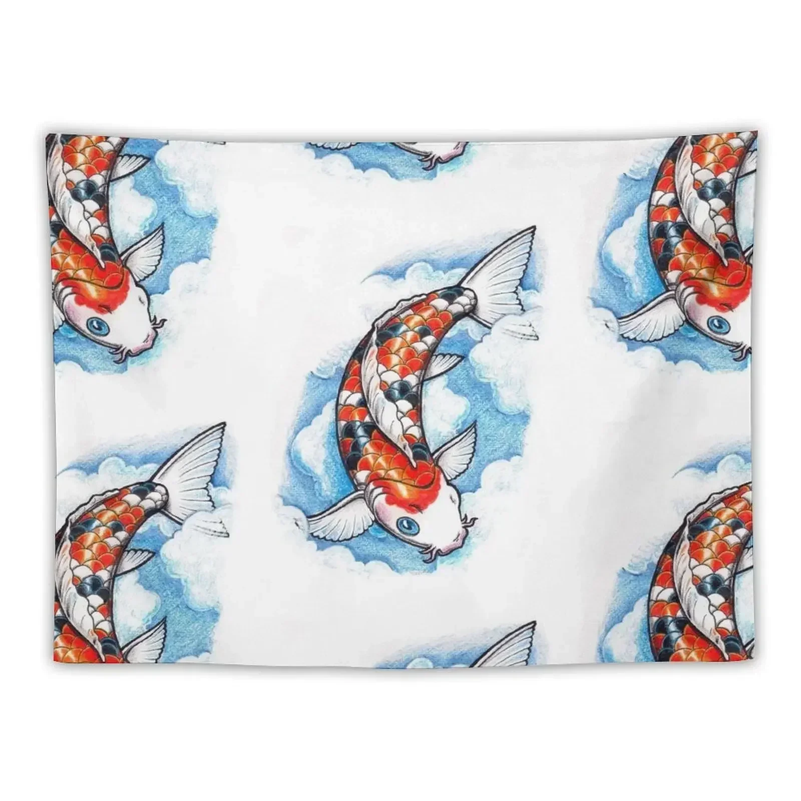 

Koi Carp Fish Tapestry Room Decor Korean Style Decor For Bedroom Bedrooms Decor Tapestry