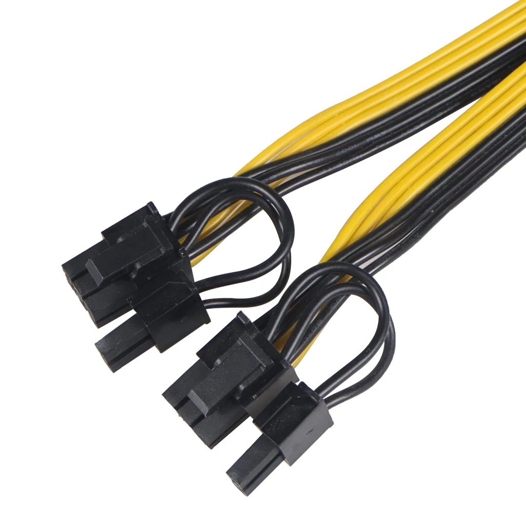 8P to Dual 8pin 6+2 Adapter Cable for Dell Server R720/R730/R730XD Graphics Card Cord for Tesla GPU Power Supply Splitter Cable