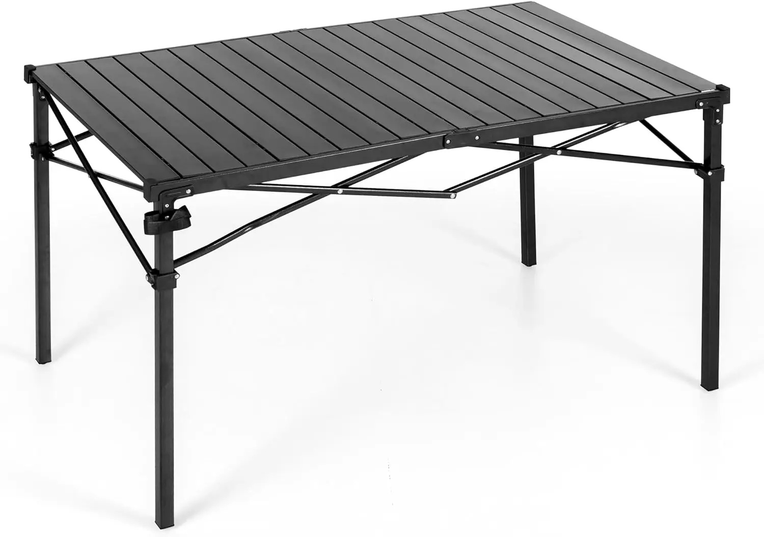 

Folding Camping Table Aluminum Roll-up Table, Lightweight Foldable Camp Table for Outdoor Camping Picnic Barbecue Beach Patio In