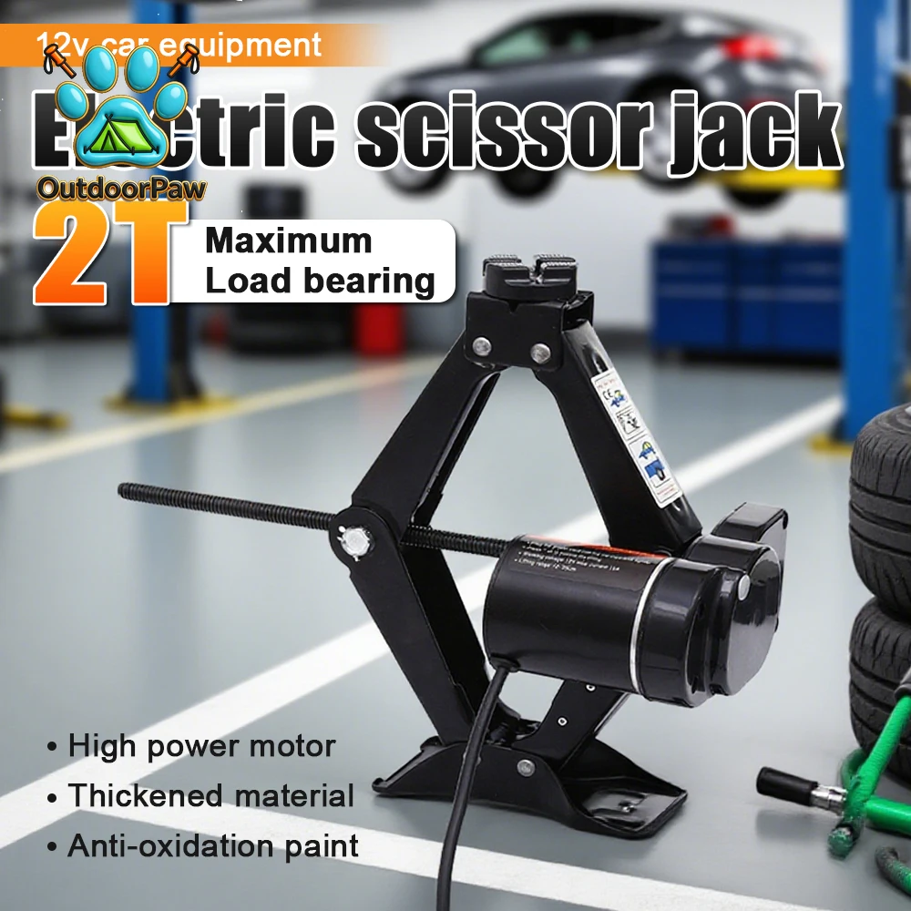 Heavy Equipment Jack - Conjunto de Macaco Elétrico 12V, Macaco