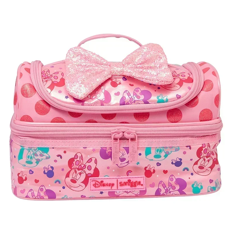 Genuine Australia Smiggle Disney Minnie Children Student School Bag Wallet Lunch Bag Backpack Water Cup Girl Student Gift