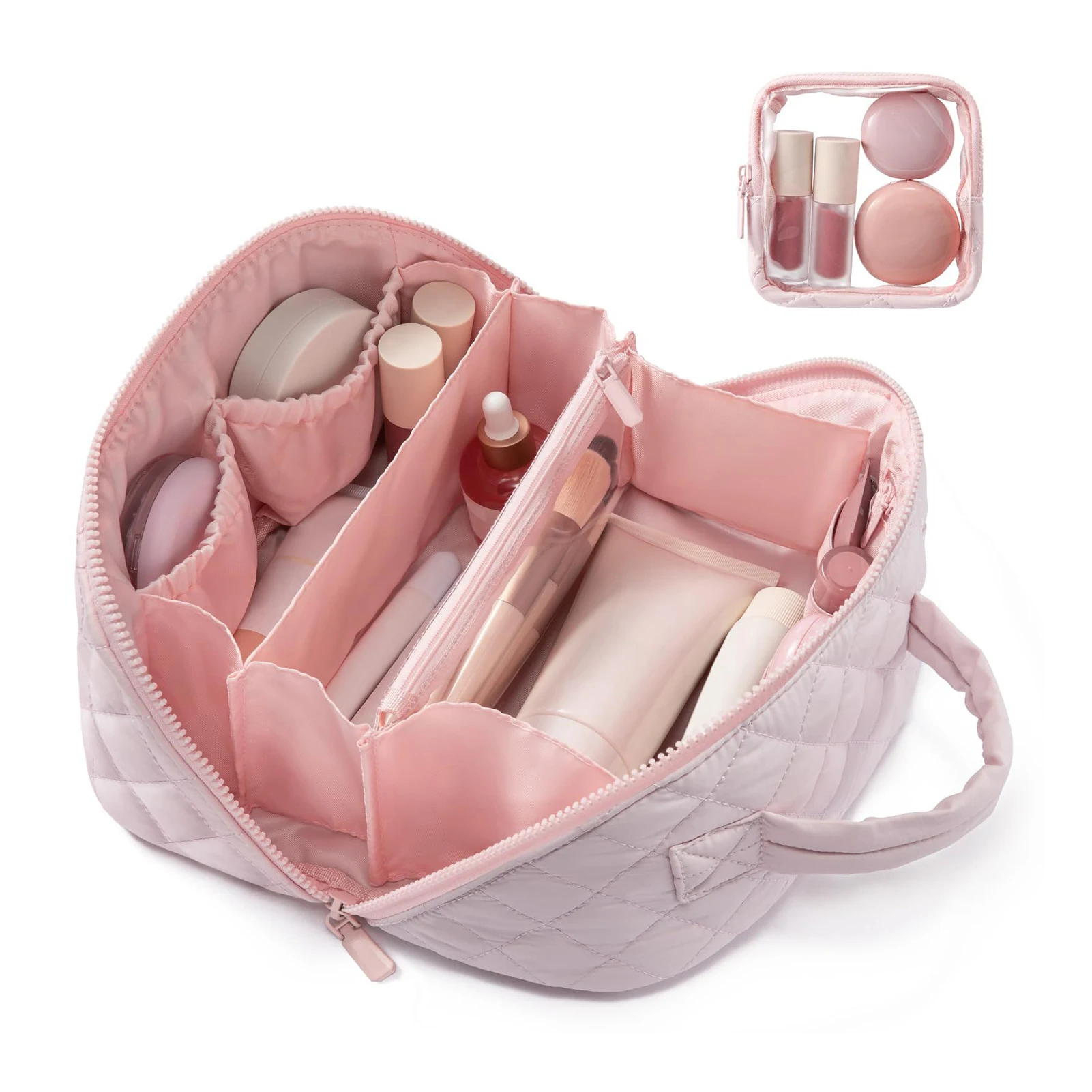 

Портативные косметички большой емкости, водонепроницаемая женская косметичка, сумки для кистей для макияжа, женские сумки для модных путешествий