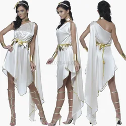 New Halloween Cosplay Egyptian Cleopatra Roman Princess Costume Adult Women Greek Goddess Costumes Carnival Party Fancy Dress