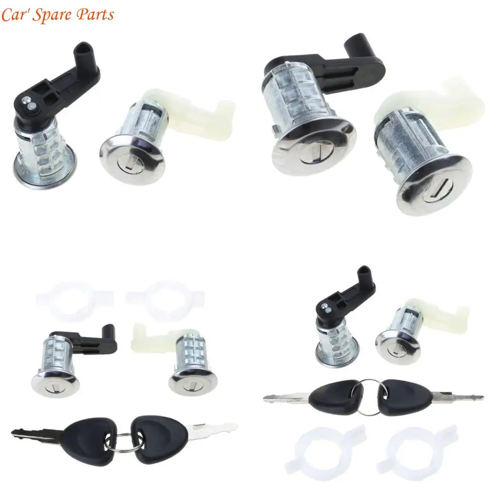 

Цилиндр дверного замка Y4UA для Movano 98-16 7701470944 Цилиндр для блокировки дверей с 2 аксессуарами для замены ключей