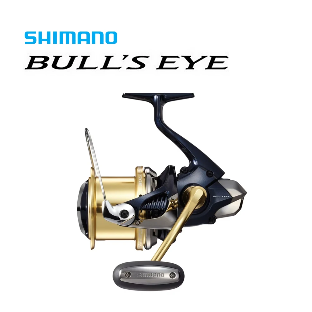 

SHIMANO Original BULL'S EYE Long Surf Spinning Fishing Reel 3.5-4.3:1 MaxDrag 12-20KG 5+1BB Hagane Body/Gear Parellel Body