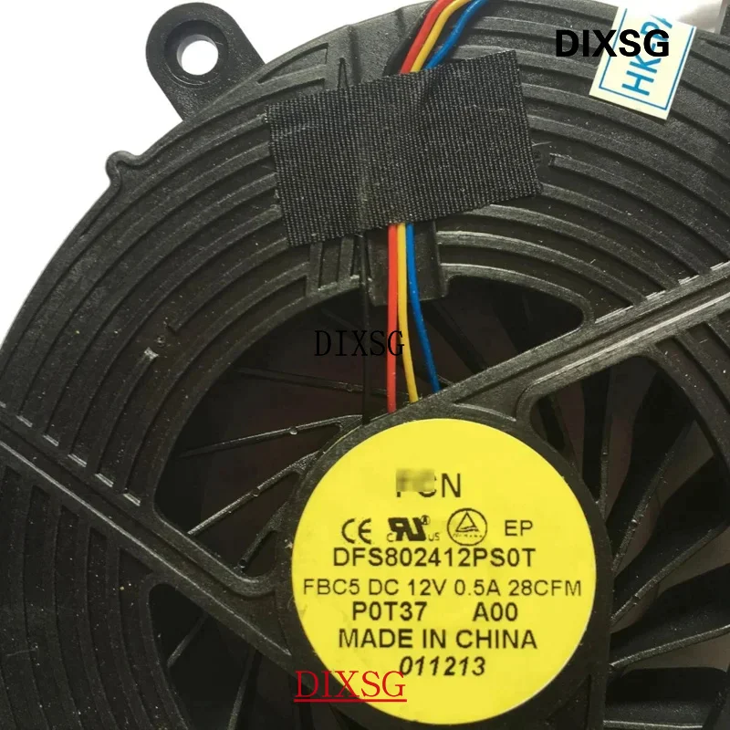 Vervanging CPU-koelventilator voor Dell XPS One 2720 2710 Alles in één desktopkoeler Dell P/N P0T37 0P0T37 4-pins 4-draads 12Vdc