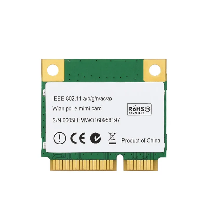 AX210 wireless network card WiFi 6E wireless module Bluetooth 5.3 MINIPCIE WIFI communication module