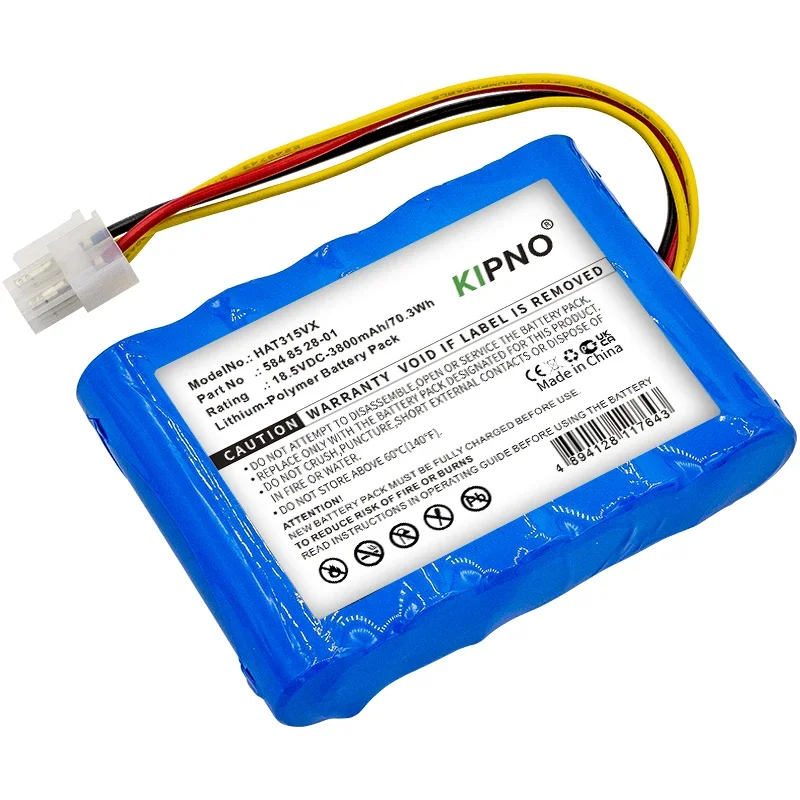 KIPNO Lawn Mowers Battery 3600mAh for Husqvarna 584 82 28-01 584 85 28-01 584 85 28-02 589 58 62-01 589586201 5895862-01 R100Lic