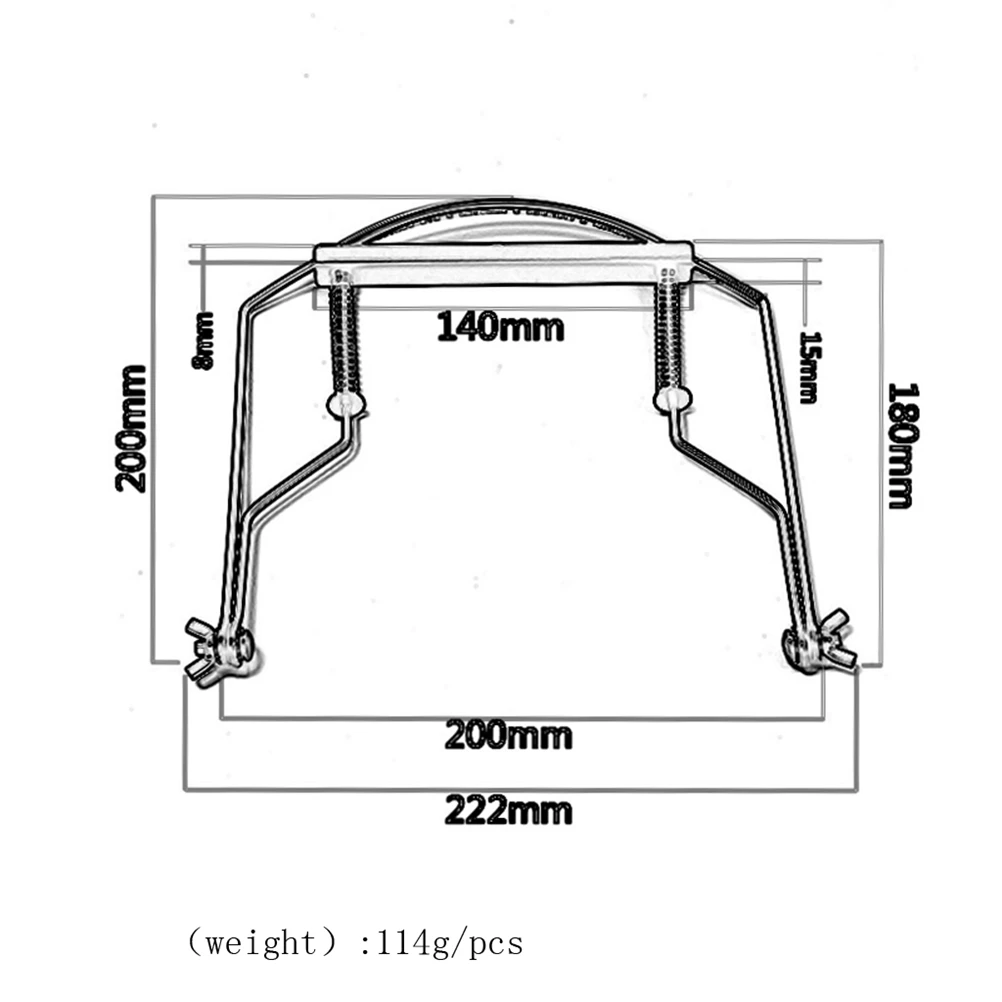 

10 Hole Harmonica Neck Holder Heavy Duty Stainless Steel Frame Secure Fit No Slip Design Easy Adjust Light Comfortable Harp