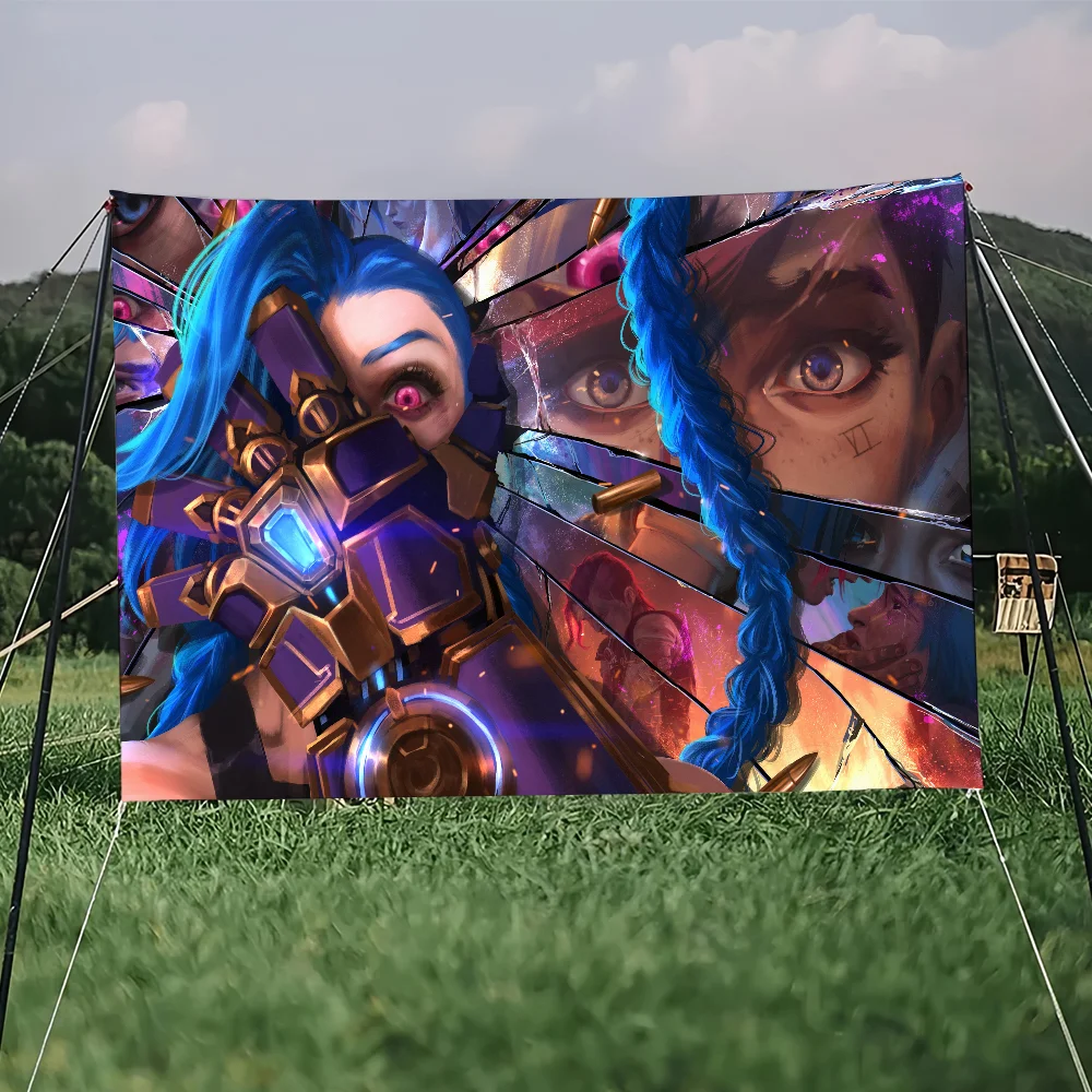 Hot Game A-Arcane S-Season 2 2024 Flag For Picnic Party Art Home Decoration Outdoor Camping Banner