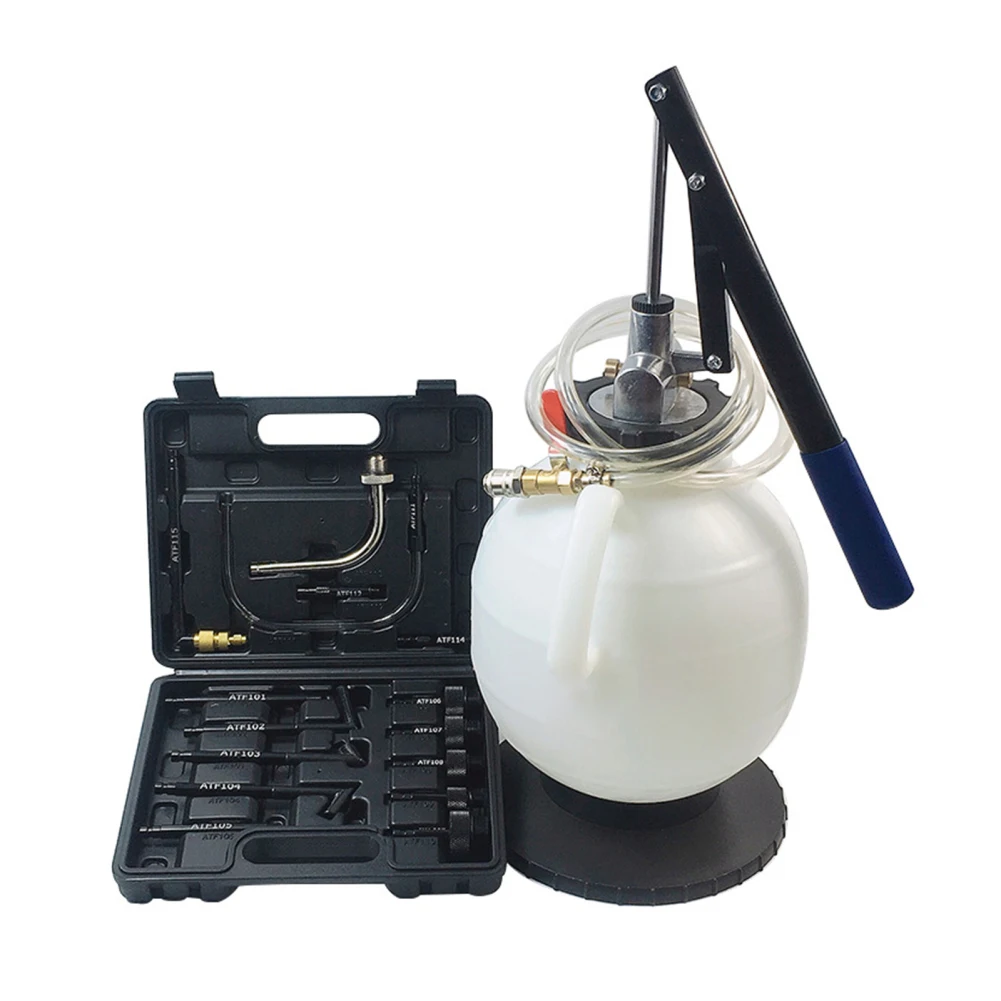 

7.5L Transmission Oil Pump Oil Filling Device Visible Container Gear Oil Changing Insert Tool With Filler Adapters Dropshipping