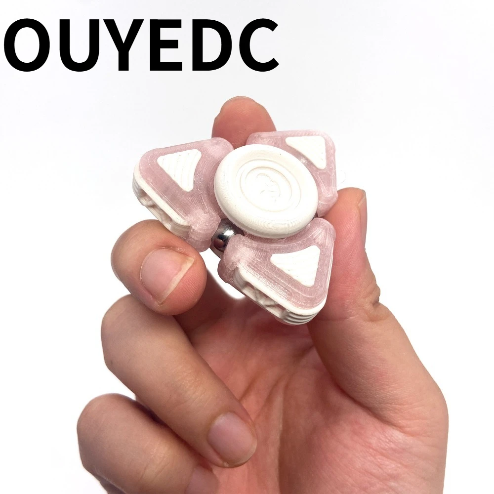 ouyedc-スターバースト新構造ラチェット-3-リーフハンドフィール回転-3d-プリントフィジェットスピナーデスクトップ減圧おもちゃ