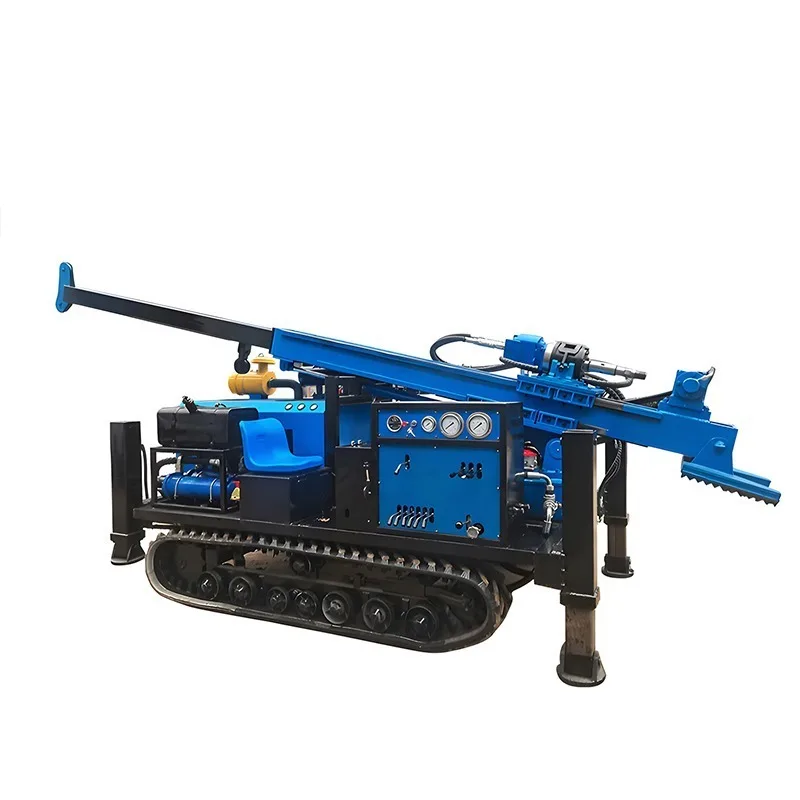 200m Mini Full Hydraulic Core Drilling Rig Light Weight Portable Soil Testing Geotechnical Investigation Drill Machine