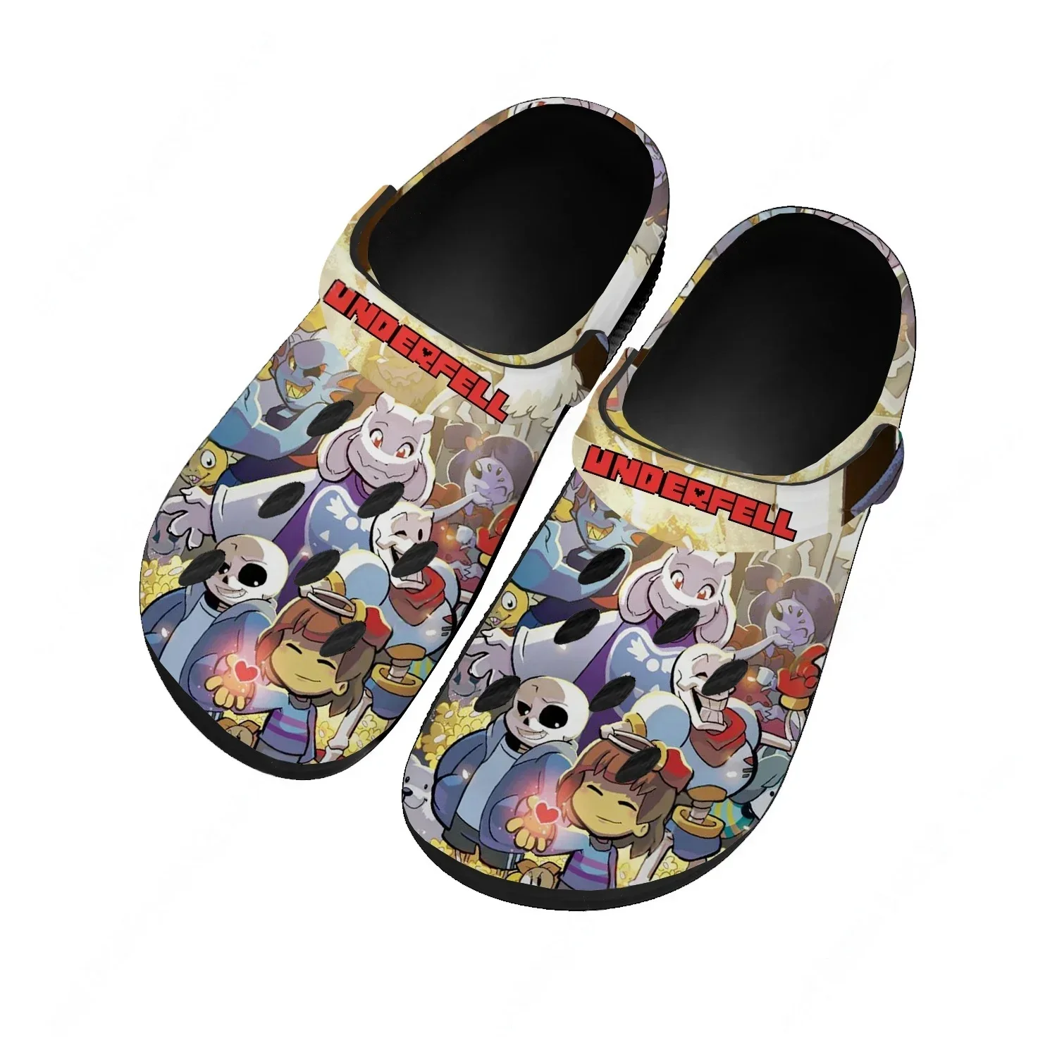 

Undertale Water Shoes Men Women Teenager Comfortable Home Garden Clogs Custom Sandals Beach Breathable Hole Slippers
