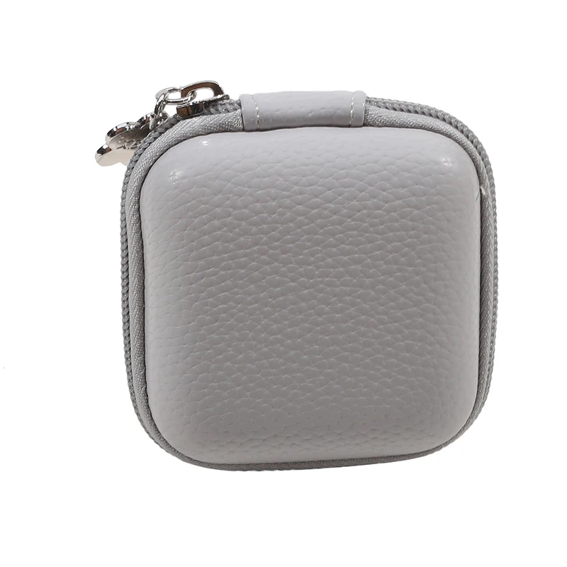 Mini sac de rangement portable en cuir Él, étui rigide pour gadgets numériques, chargeur pour écouteurs OligEarphone, câble de données, évaluation de disque U