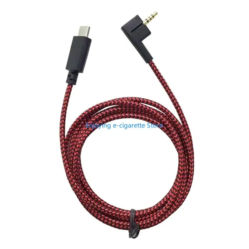 Professionelles Soundkabel für HD438/439/451/471i HD461Gi Headsets Kabeldraht 3,5 mm/Typ-C-Stecker Verbesserte Haltbarkeit Y4QF – Detail 5