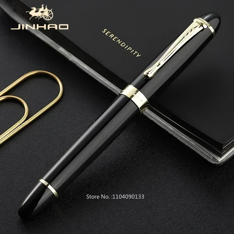 ปากกาหัวแร้ง X450 Jinhao ปากกาสุดหรูขนาด1.0มม. แบบเฉียง /m เครื่องเขียนอุปกรณ์การเขียนของโรงเรียนสำนักงาน