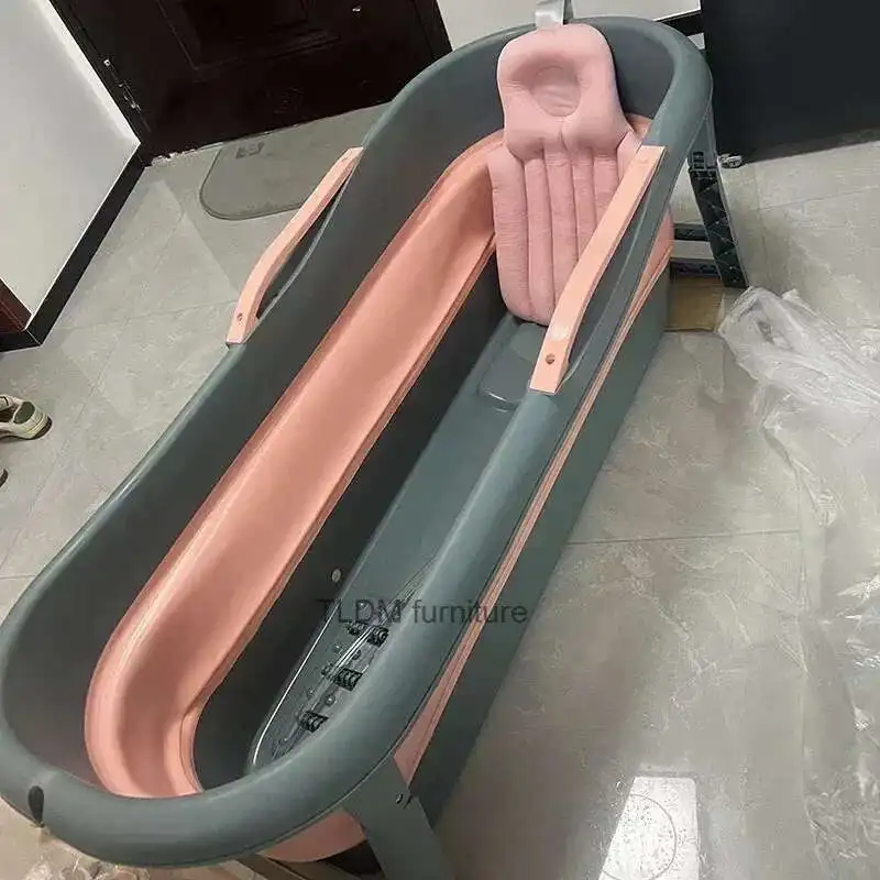 

New Adult Portable Bathtubs Foldable Bathtub Full Body Adult Large Household Thickened Bath Bidet Baby Bath Tubs Bathroom Tub