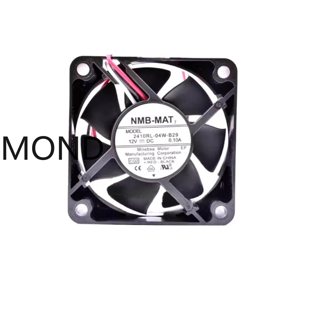 2410EL-04W-B29 NMB NMB-MAT Server Fan for Panasonic Drum Washing Machine Radiator Inverter Cooling Fan DC12V 6025 6CM 0.10A