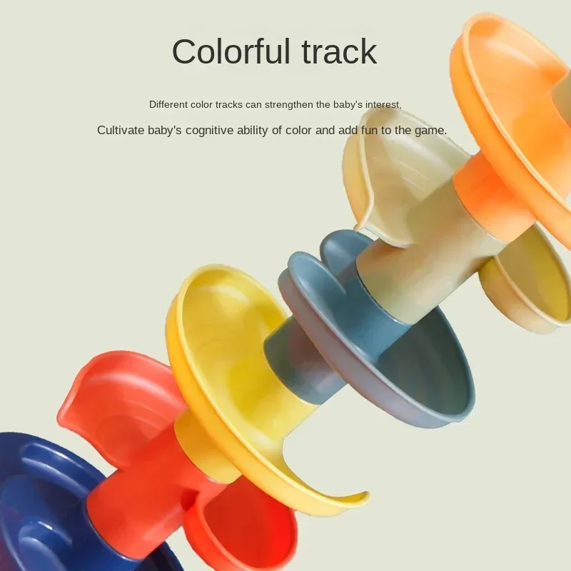 Montessori Toys Baby 0 12 24 36 Months Track Rolling Ball Push Pop Sliding Ball Early Education Toys Games Children Sensory Toy