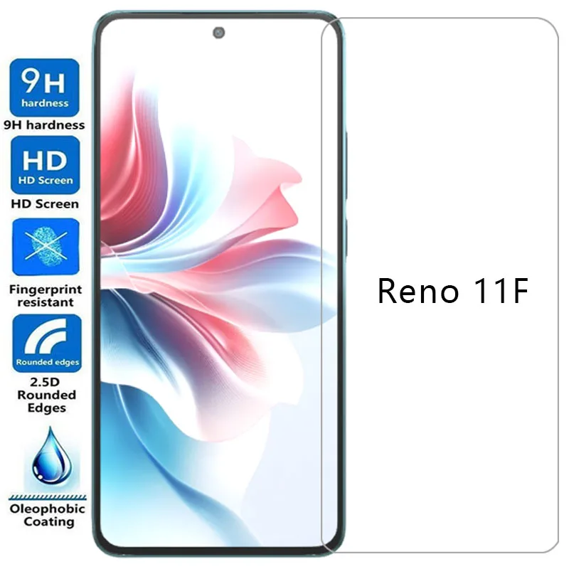 

screen protector for oppo reno 11f protective tempered glass on reno11 11 f f11 reno11f 5g phone film glas 9h opp opo oppa appo