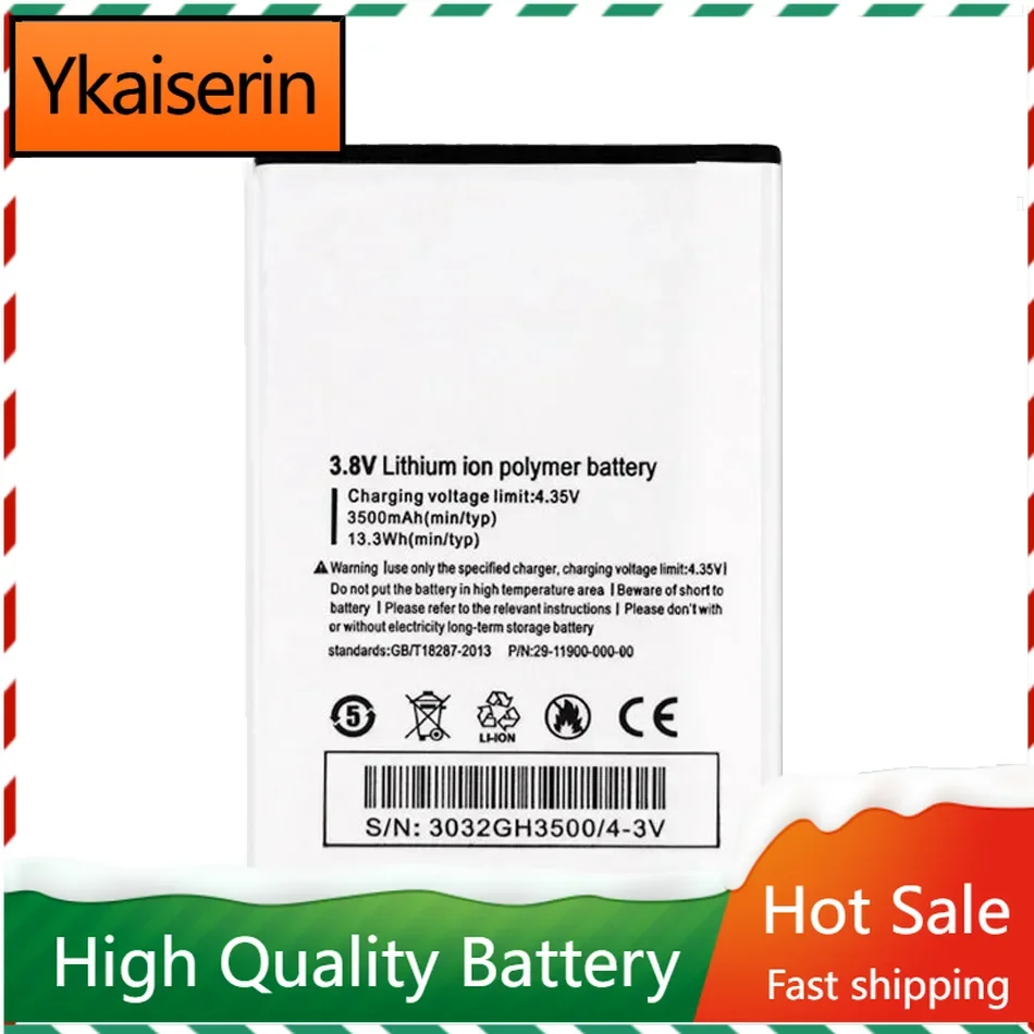 Battery 3500mAh For Ulefone U008 Pro 4G 5.0 inch MTK6737