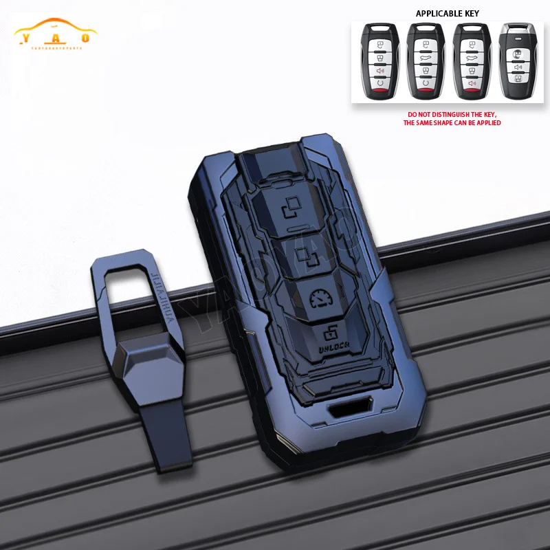 

2024 Design Car Key Case Cover For Great Wall Haval Coupe H7 H8 H9 GMW H6 Samrt Cover Fob Shell Case Keychain Protector