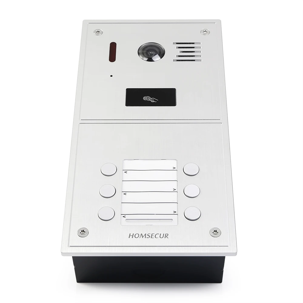 BC151HD-6S Camera Doorbell For HOMSECUR HDK Video Doorphone Intercom 6 Families